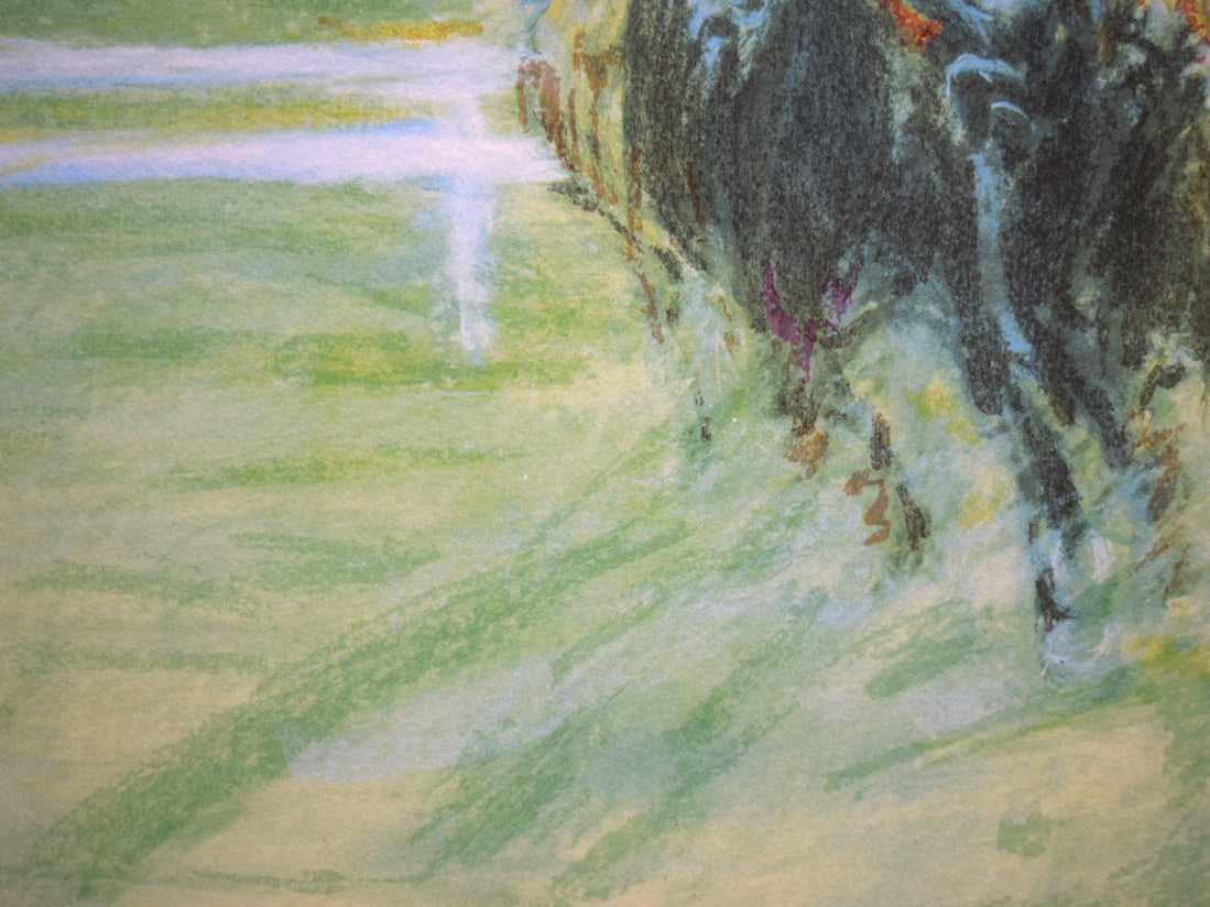 ポール アンビーユ(Paul AMBILLE)「Race Track」リトグラフ 拡大画像4