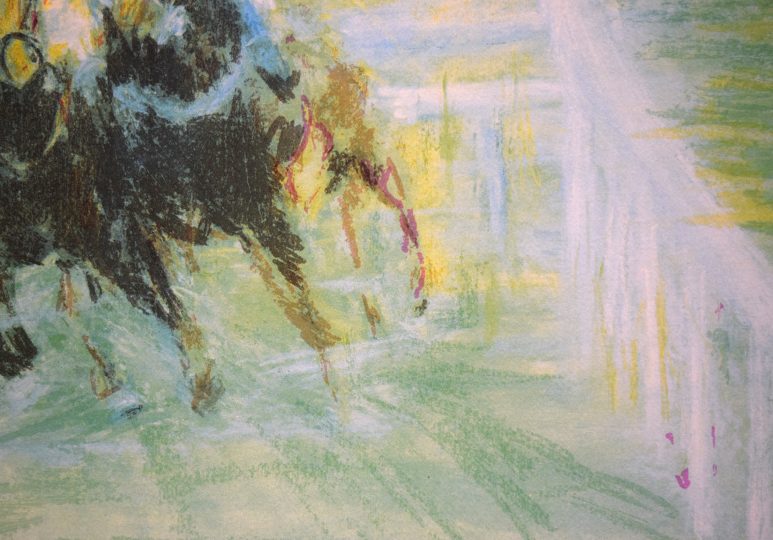 ポール アンビーユ(Paul AMBILLE)「Race Track」リトグラフ 拡大画像5