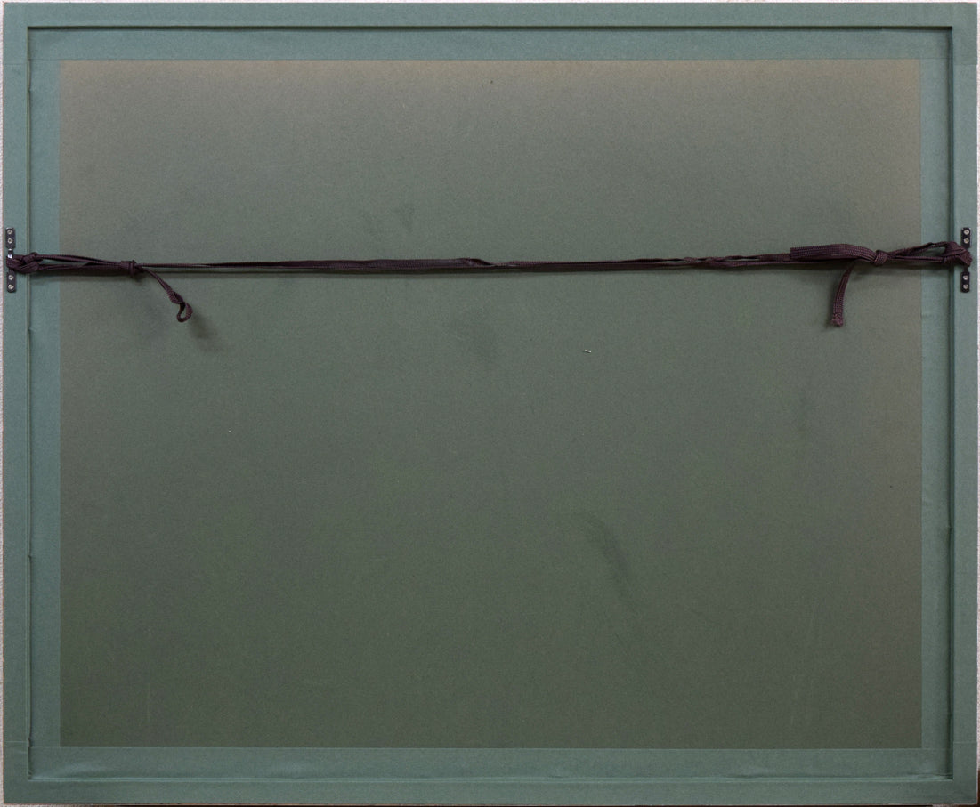 ポール アンビーユ(Paul AMBILLE)「Race Track」リトグラフ 額縁裏側画像