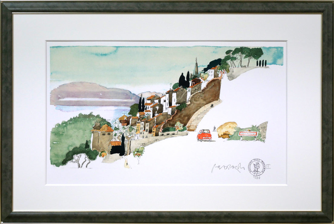 ポール・ホガース「MARCH」版画・限定サイン入り