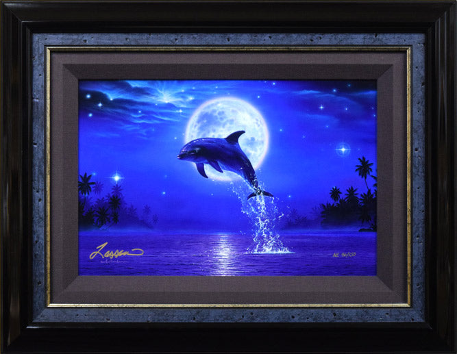 クリスチャン リース ラッセン(Christian Riese Lassen)「リープ オブ フェイス(S)」ミクスドメディア版画に手彩色