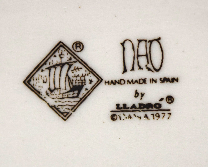 リヤドロ「Grape Testers」磁器フィギュア サイン拡大画像