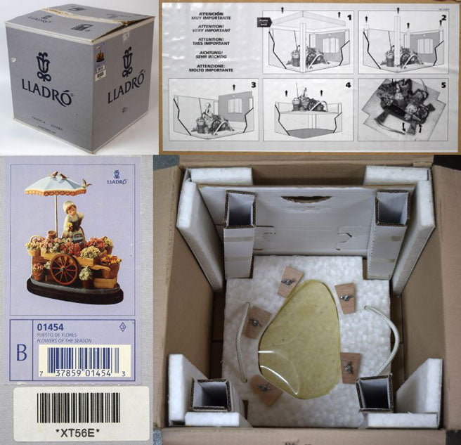 リヤドロ「公園通りの花屋さん」磁器フィギュア 付属品画像2