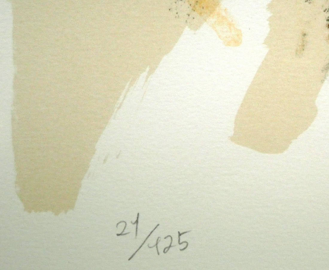 斎藤三郎「娘ロベルタ」リトグラフ 限定番号(ed,21/125)