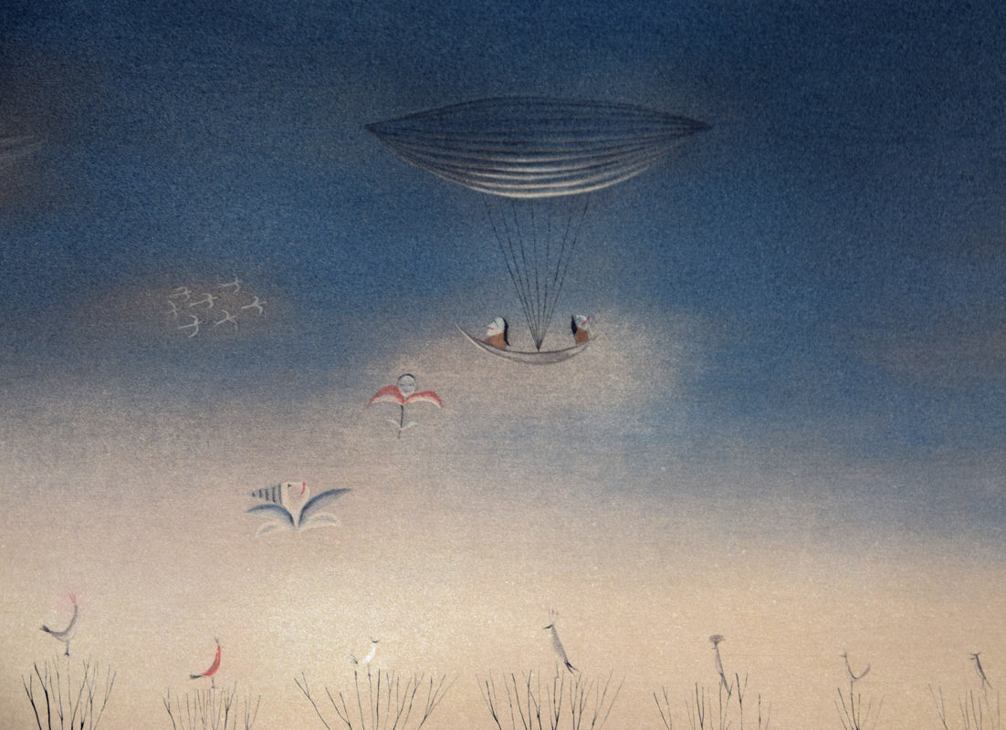 斎藤真一「ライムライト」銅版画 拡大画像2