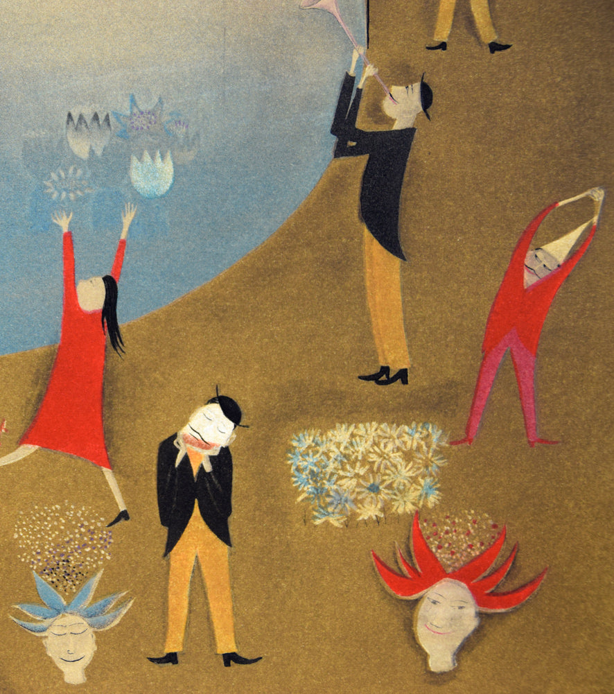 斎藤真一「ライムライト」銅版画 拡大画像9