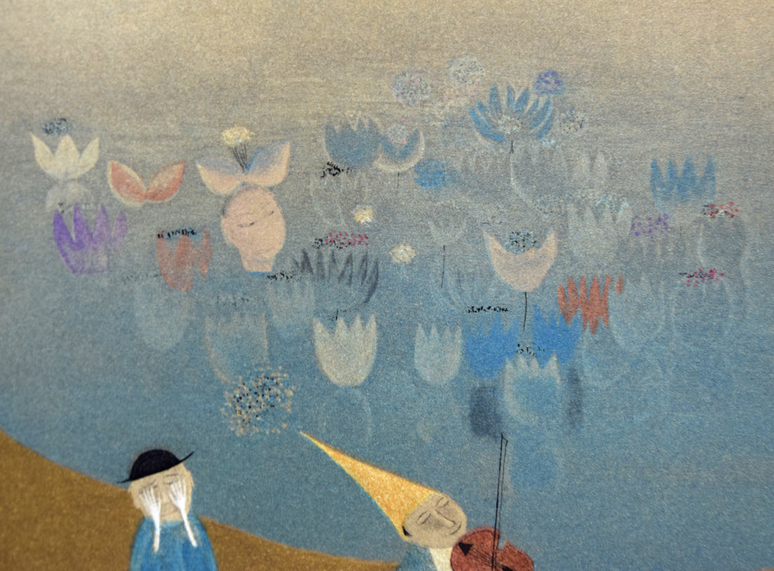 斎藤真一「ライムライト」銅版画 拡大画像7