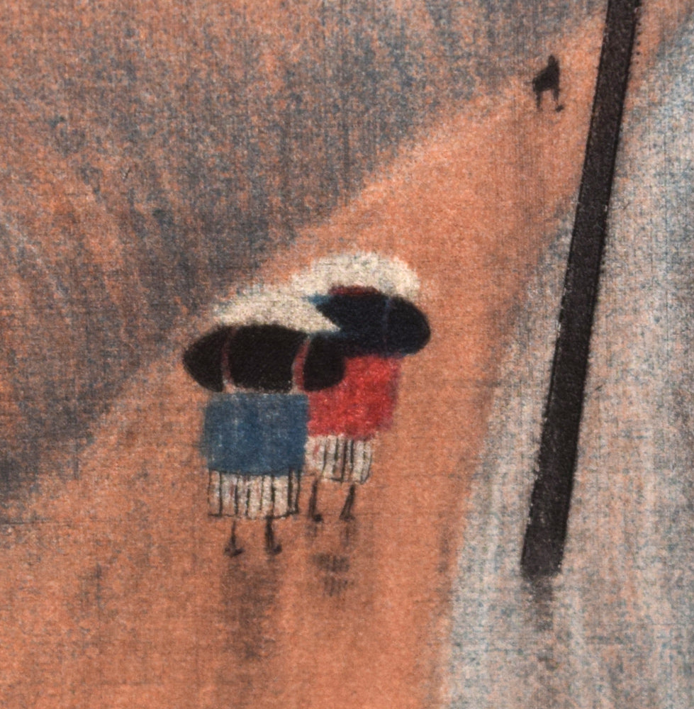 斎藤真一「バイオリン弾き」銅版画 拡大画像9