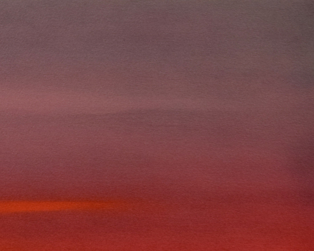 斎藤真一「陽の野」リトグラフ 拡大画像2