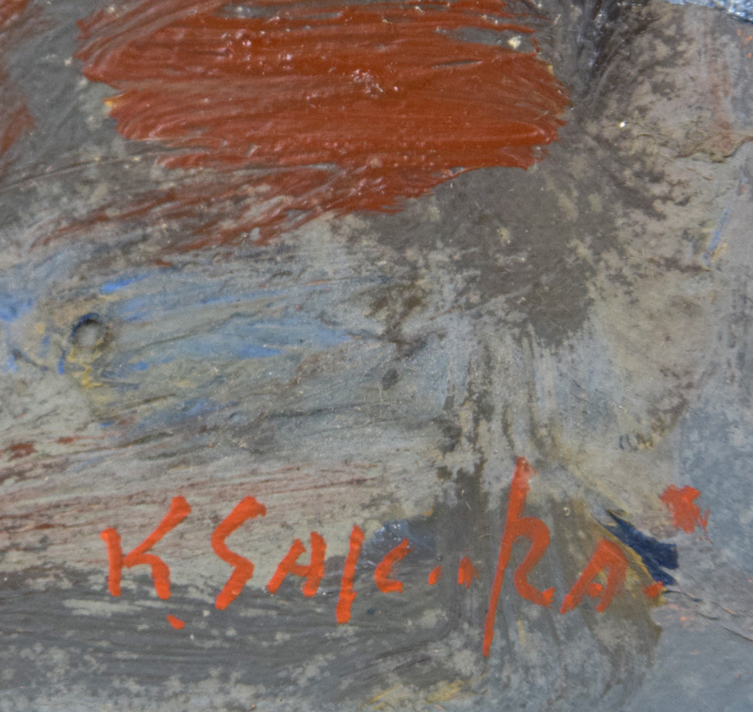 桜井慶治「裸婦」油絵・P20号 サイン拡大画像