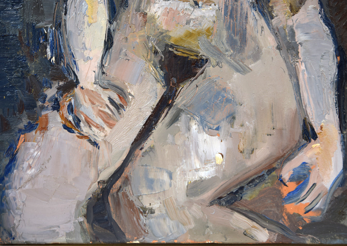 桜井慶治「裸婦」油絵・P20号 拡大画像5