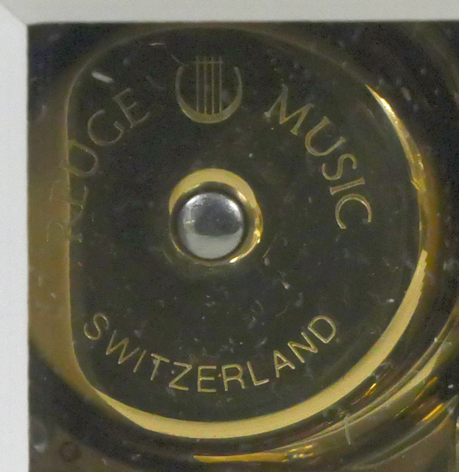 笹倉鉄平「メロディア」シルクスクリーン版画・特製オルゴール額装 オルゴール部分拡大画像2