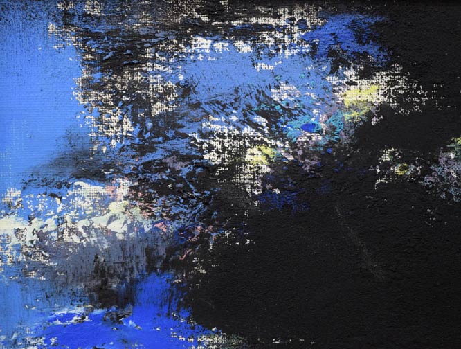 佐々木栄松「釧路湿原」油絵・F3号 拡大画像1