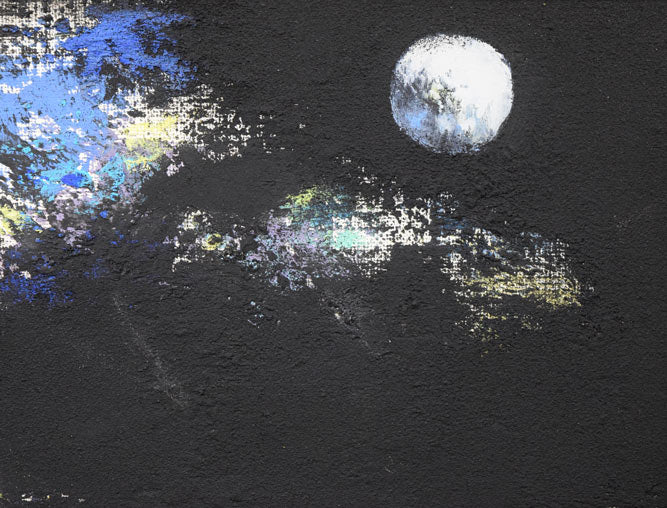 佐々木栄松「釧路湿原」油絵・F3号 拡大画像2