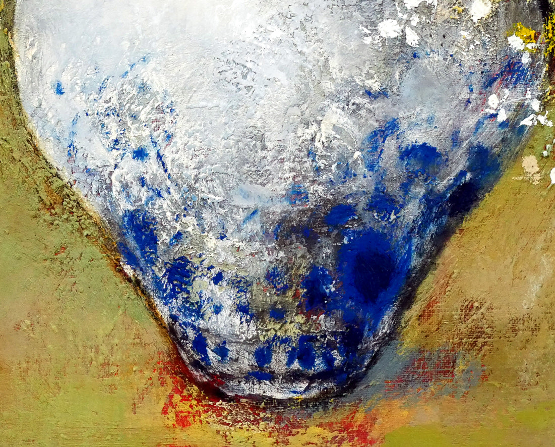 佐々木栄松「サビタの花」油絵・F10号 拡大画像5