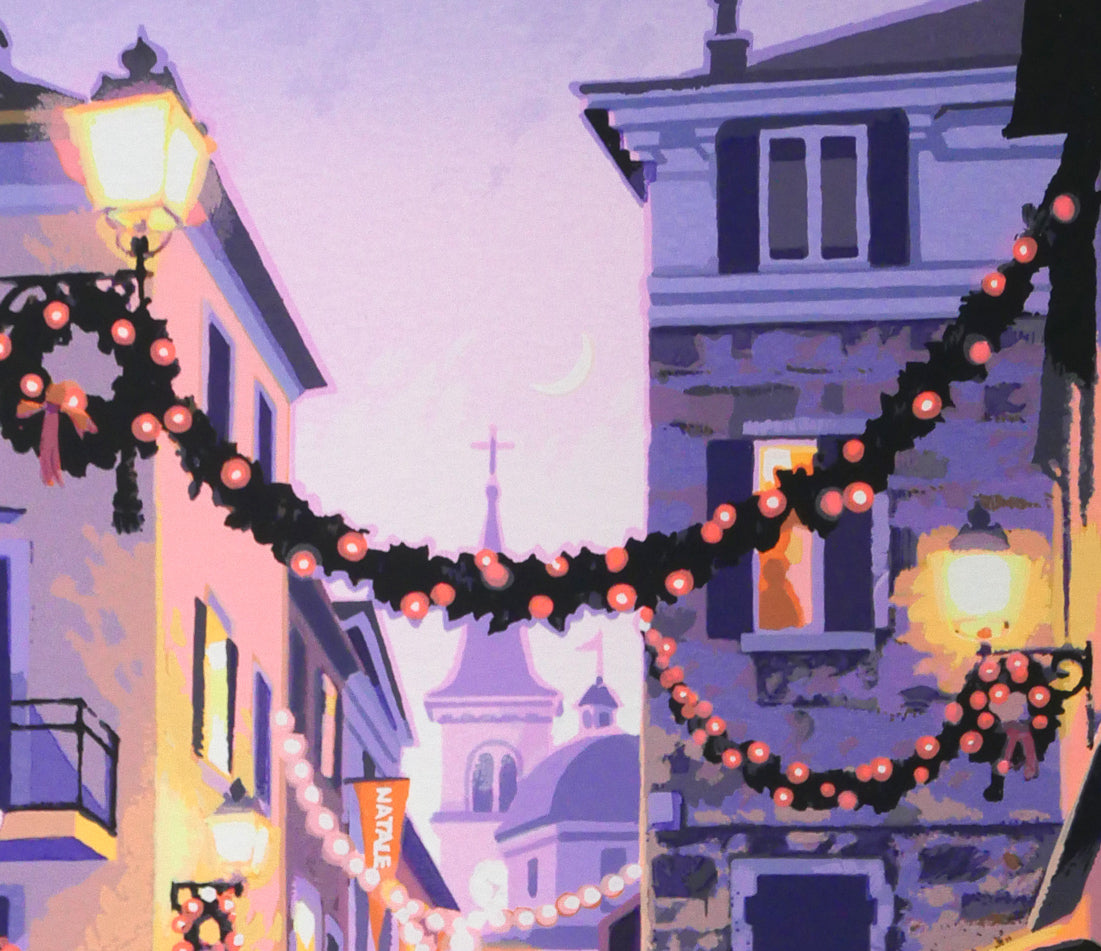 笹倉鉄平「メロディア」シルクスクリーン版画・特製オルゴール額装 拡大画像2