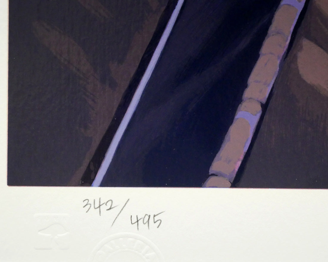 笹倉鉄平「パサージュ デ ルミエール 光の河」シルクスクリーン版画 限定番号(ed,342/495)