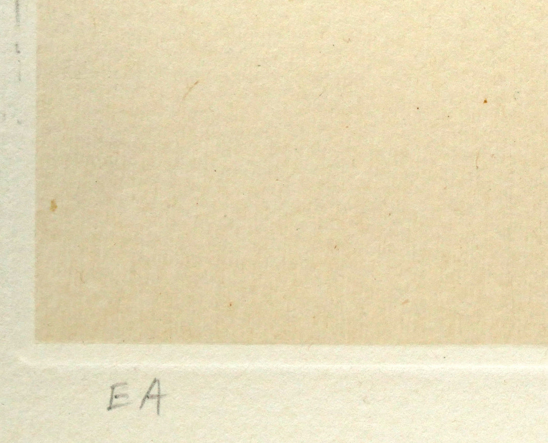 佐藤忠良「正面向きに座る少女(版画集「10人の女たち」より)」ドライポイント(銅版画) 限定番号(ed,60 EA=作家保存版)