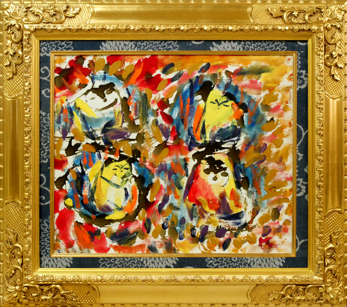 佐藤勝彦「無題」油絵・F8号