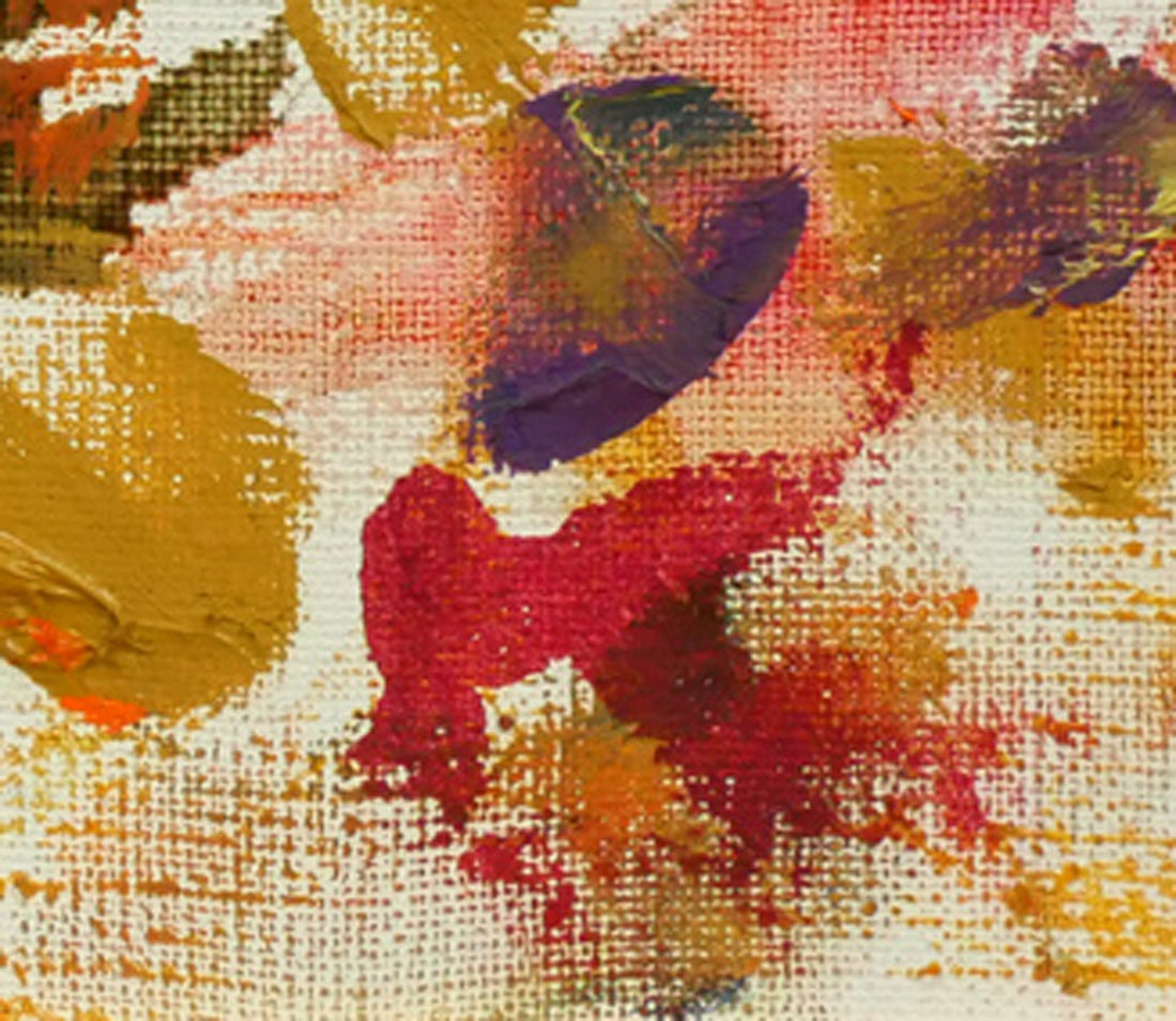 佐藤勝彦「無題」油絵・F8号 サイン拡大画像