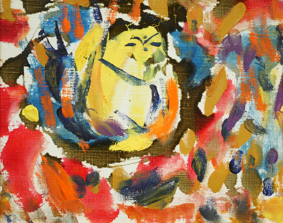 佐藤勝彦「無題」油絵・F8号 拡大画像3