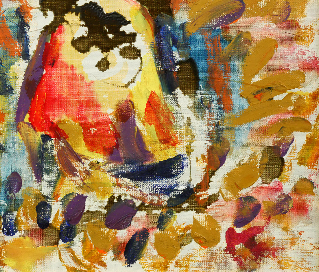 佐藤勝彦「無題」油絵・F8号 拡大画像5