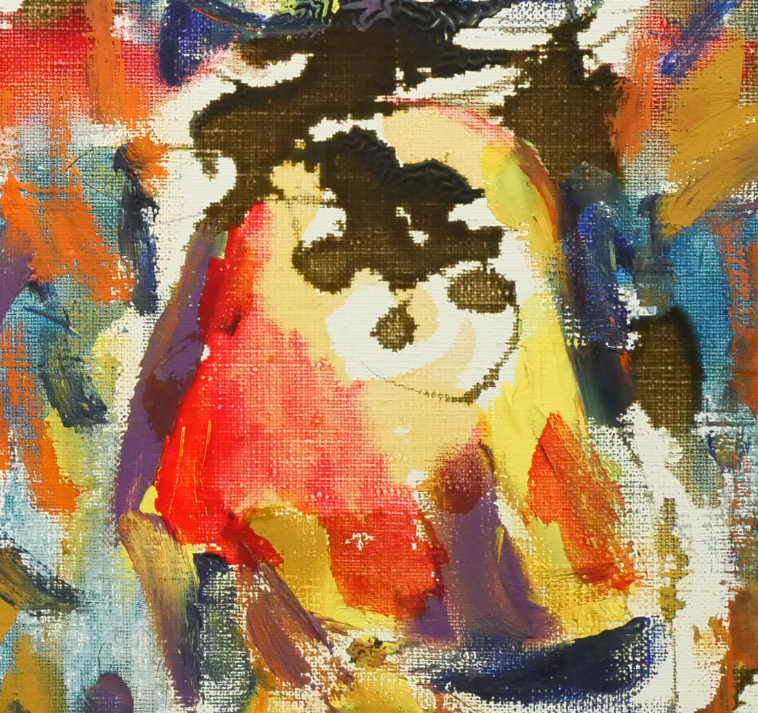 佐藤勝彦「無題」油絵・F8号 拡大画像6