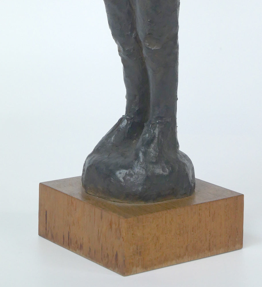 佐藤忠良「冬帽子」ブロンズ作品・共箱付き 拡大画像3