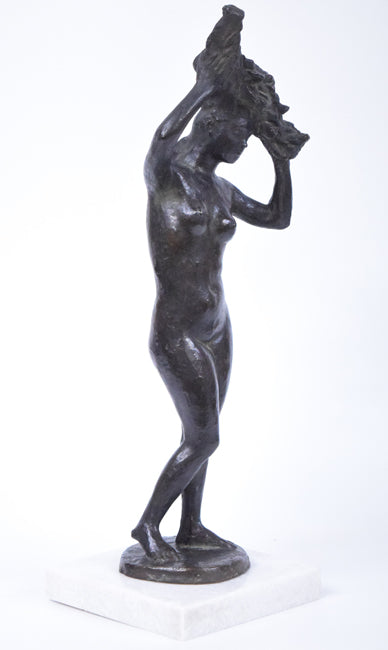 佐藤忠良「裸婦」ブロンズ作品 作品全体画像6