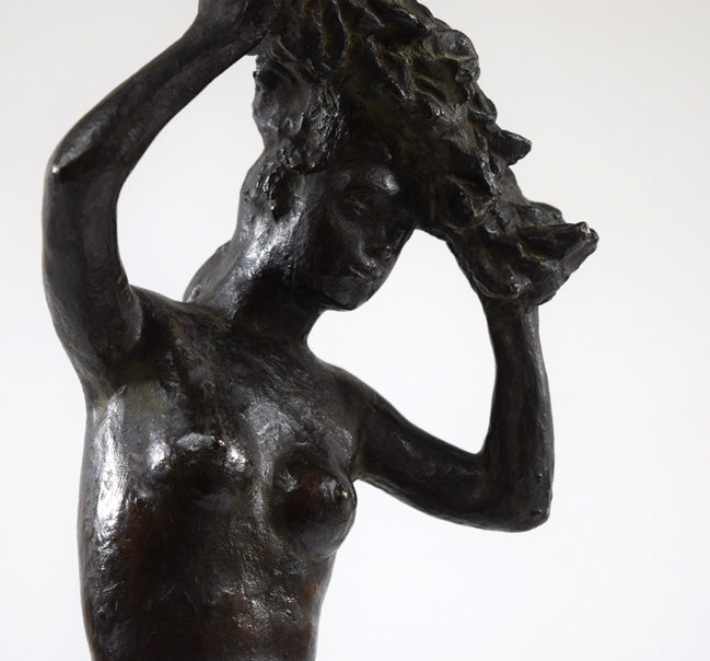 佐藤忠良「裸婦」ブロンズ作品 拡大画像4
