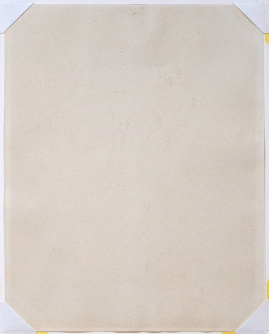 佐藤忠良「裸婦」水彩画 作品裏側画像