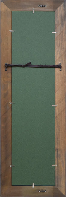 佐藤勝彦「無事(安心していいよ)」肉筆墨彩画 額縁裏側画像