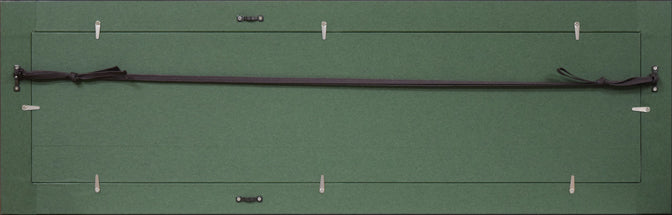 佐藤勝彦「無事(そのままで~)」肉筆墨彩画 額縁裏側画像