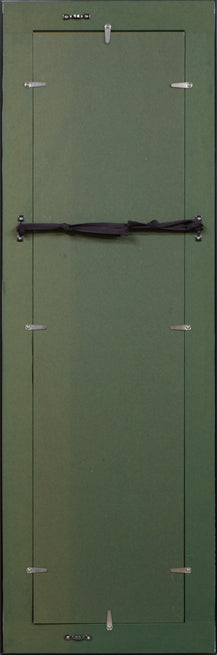 佐藤勝彦「そのままそのまま」肉筆墨彩画 額縁裏側画像