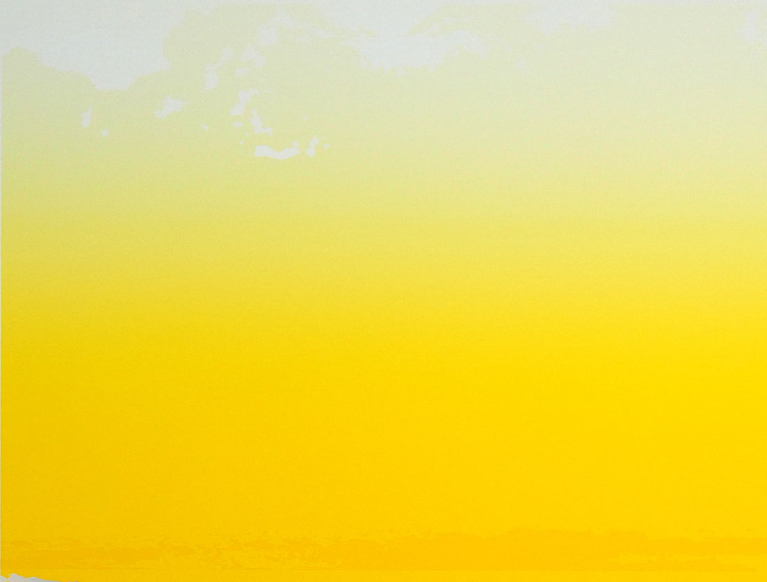 沢田哲郎「DAWNING」シルクスクリーン版画 拡大画像1