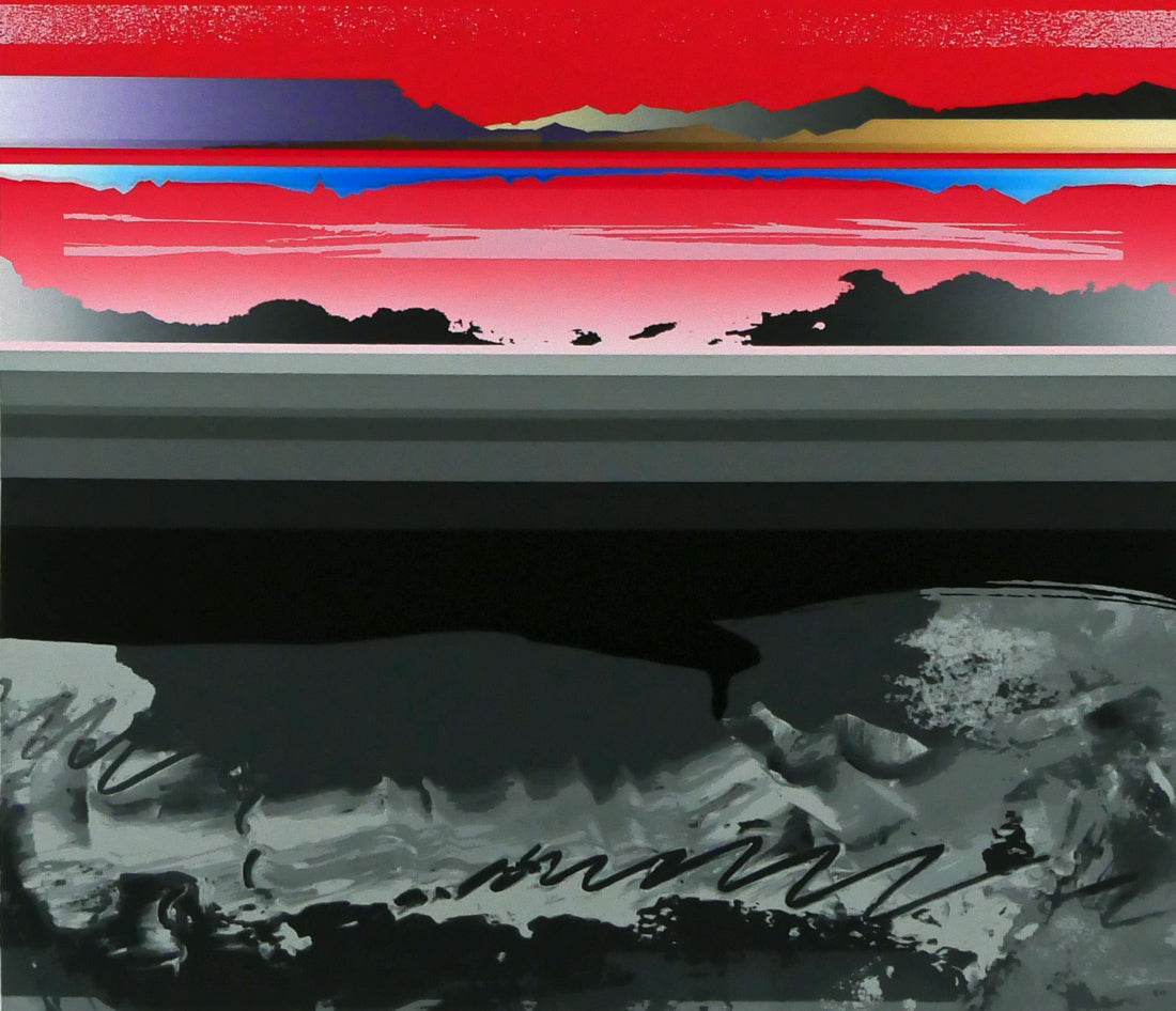 沢田哲郎「VIVID ZONE」シルクスクリーン版画 拡大画像3
