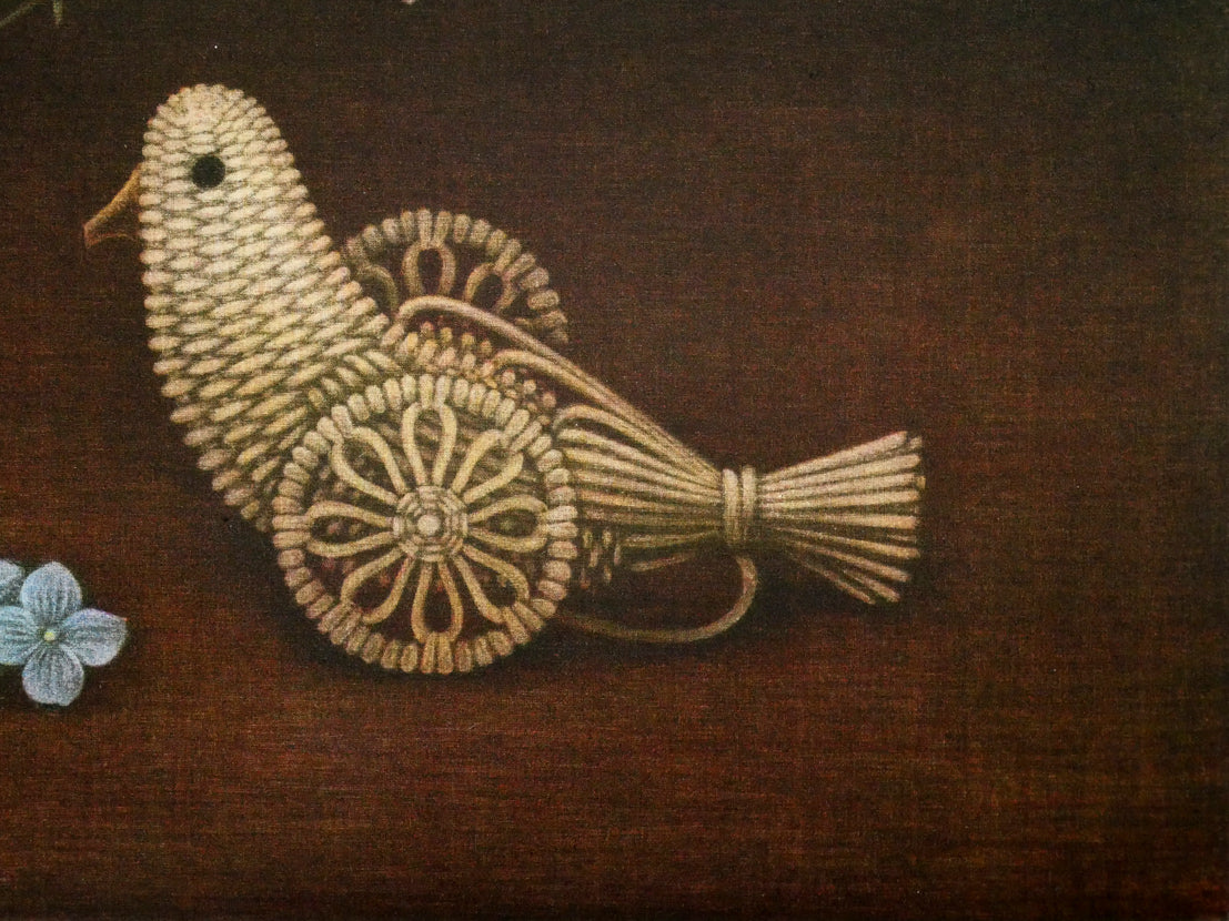 清水敦「かすみ草(Baby′s Breath)」銅版画(カラーメゾチント) 拡大画像5