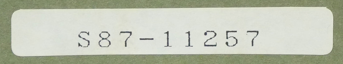 志村立美「舞妓」木版画 額裏拡大画像1(「一枚の繪」管理番号シール)