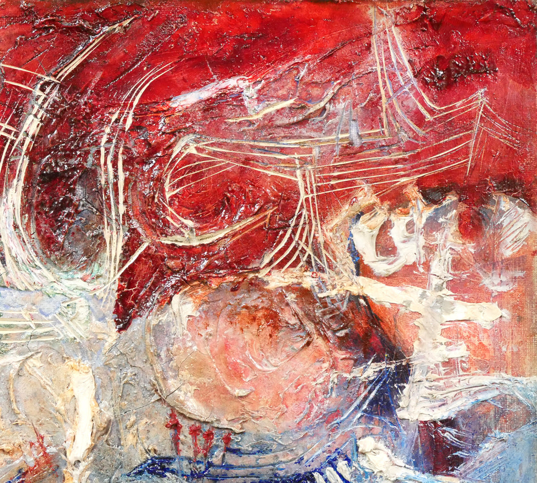 菅原弘記「ミトス」油絵・F6号 拡大画像2