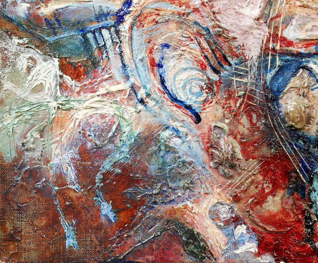 菅原弘記「ミトス」油絵・F6号 拡大画像3