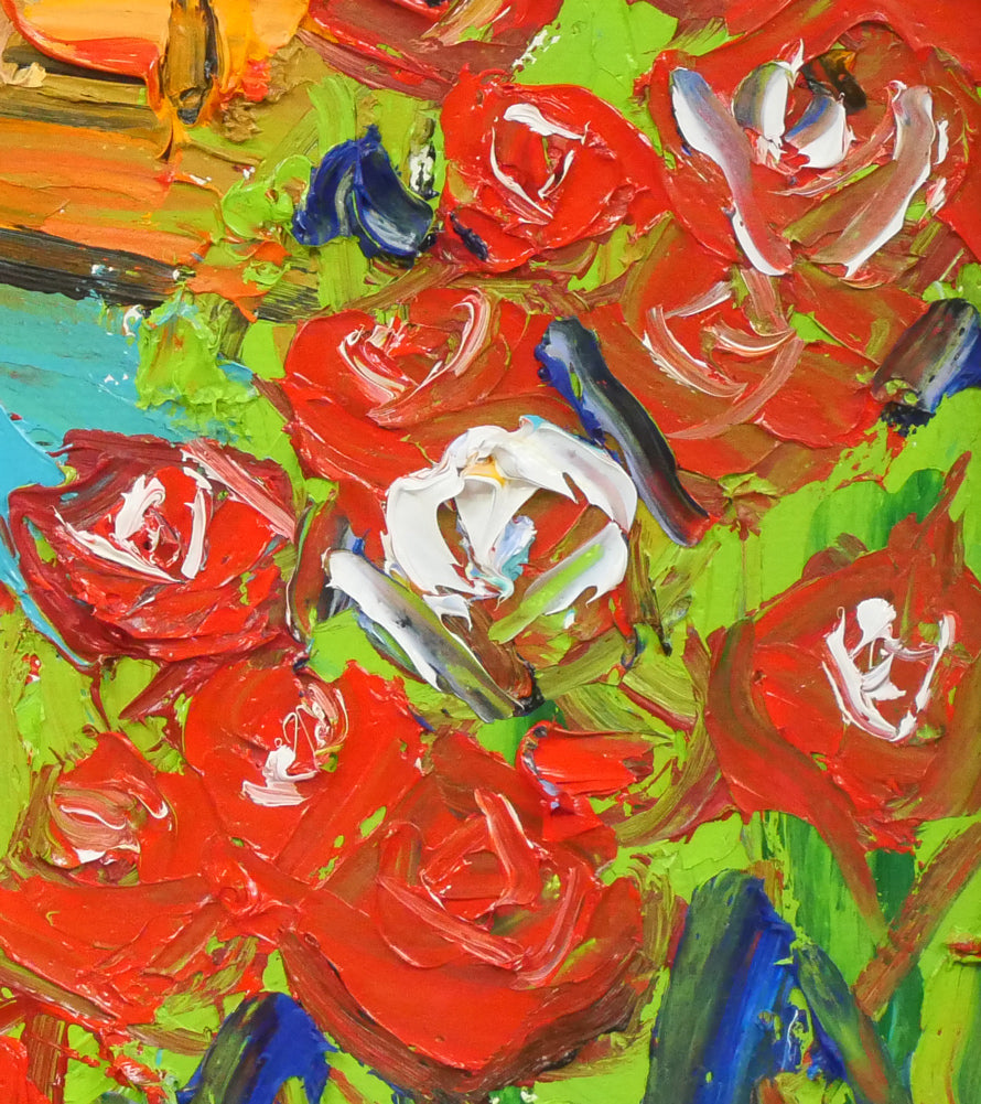 鈴木マサハル「FIRENZE(イタリア・フィレンツェ)」油絵・F10号 拡大画像8