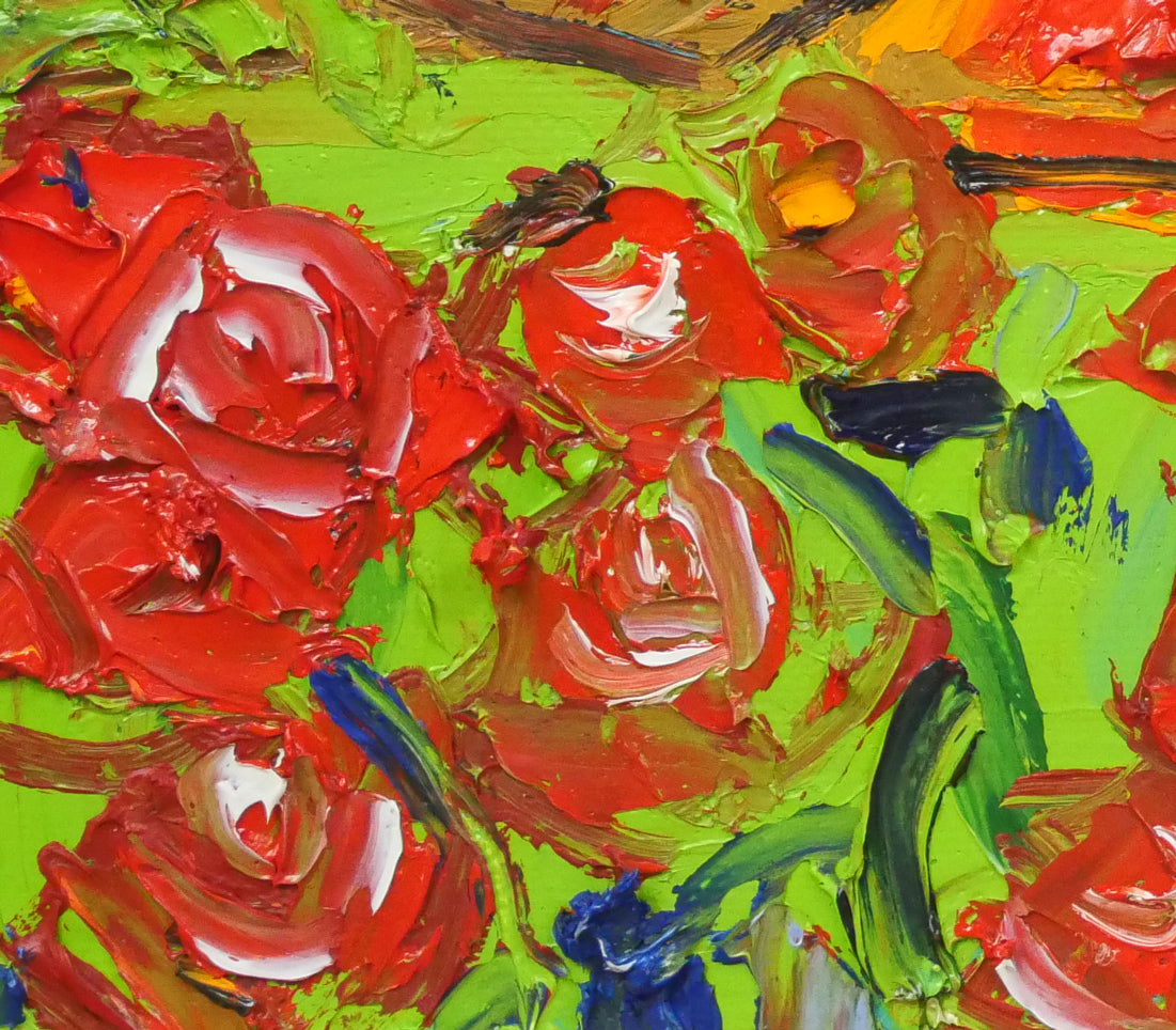 鈴木マサハル「FIRENZE(イタリア・フィレンツェ)」油絵・F10号 拡大画像7