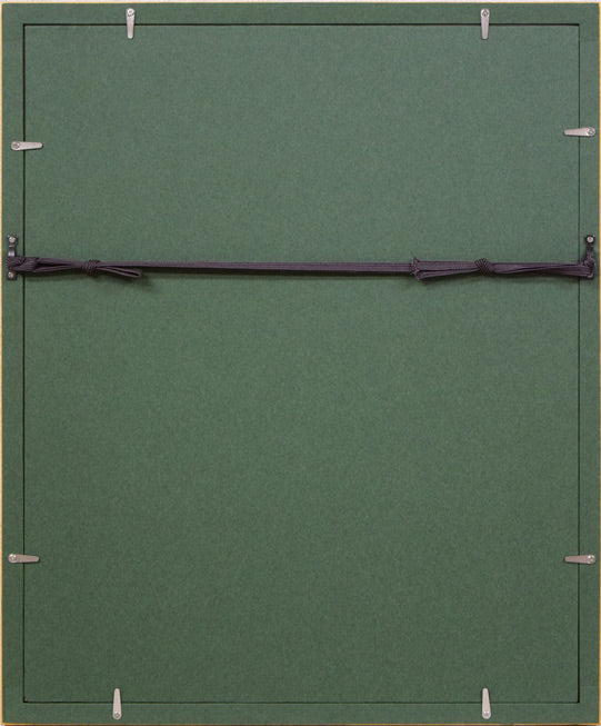 マルク・シャガール(Marc Chagall)「ダビデの詩篇」よりPL.12 エッチング・アクアチント(銅版画) 額縁裏側画像