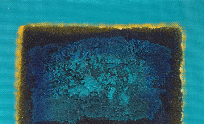 多田博一「フクロウ」油絵・SM 拡大画像1