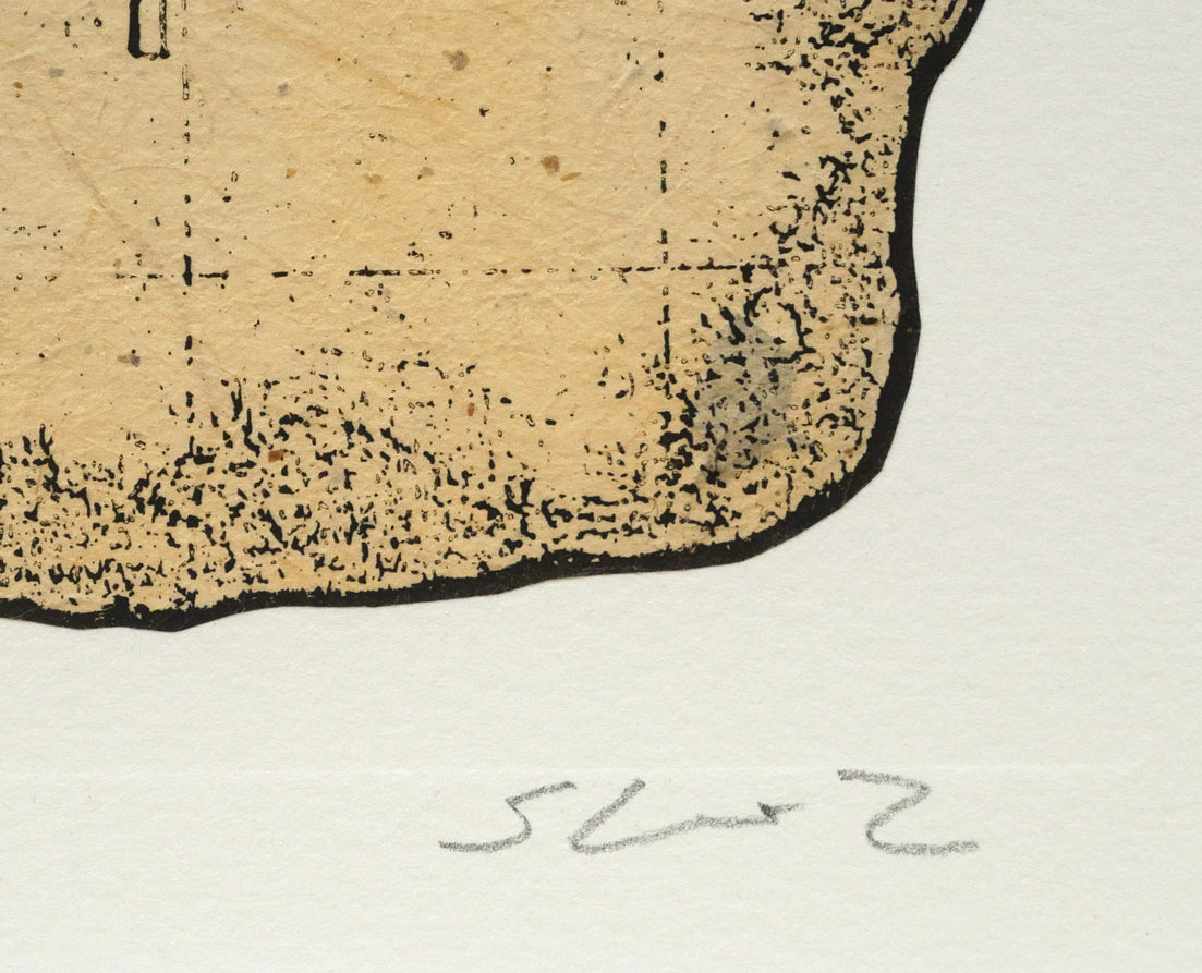 高橋シュウ「Tulips」銅版画 本人直筆鉛筆サイン