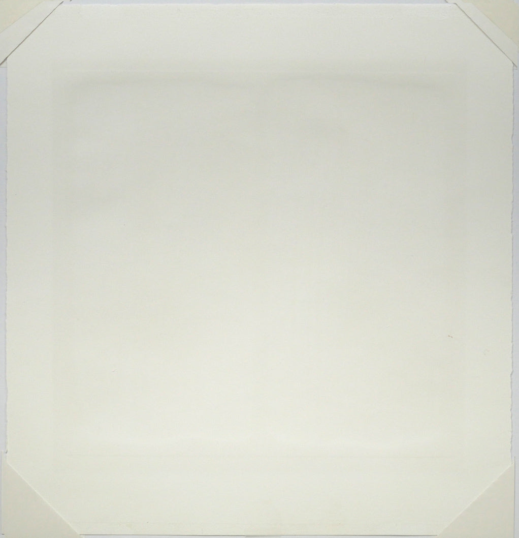 高橋シュウ「Tulips」銅版画 作品裏側画像