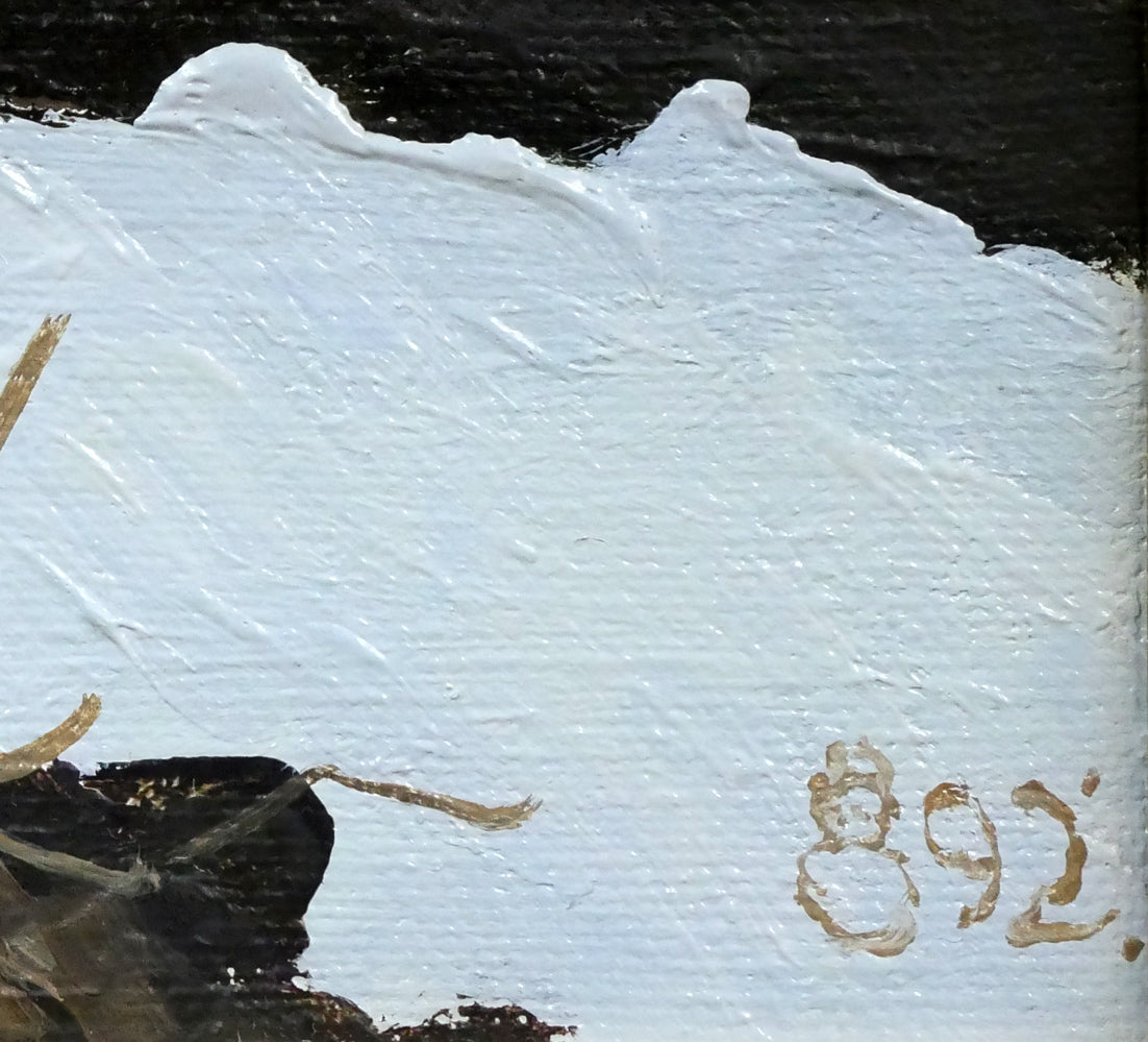 高橋幸男「十勝風景」油絵・F12号 サイン・年記(1992年作)拡大画像