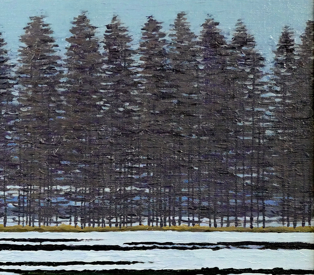 高橋幸男「十勝風景」油絵・F12号 拡大画像2