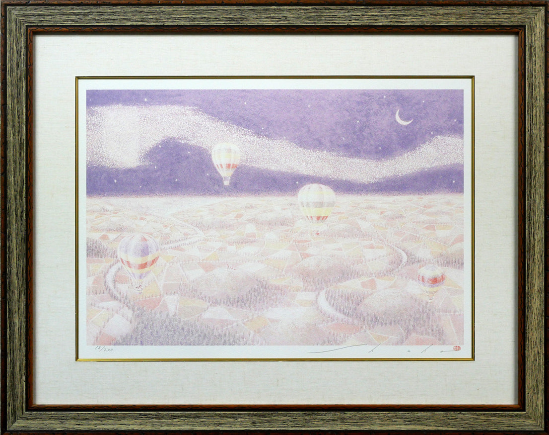 武宮秀鵬「銀河」リトグラフ