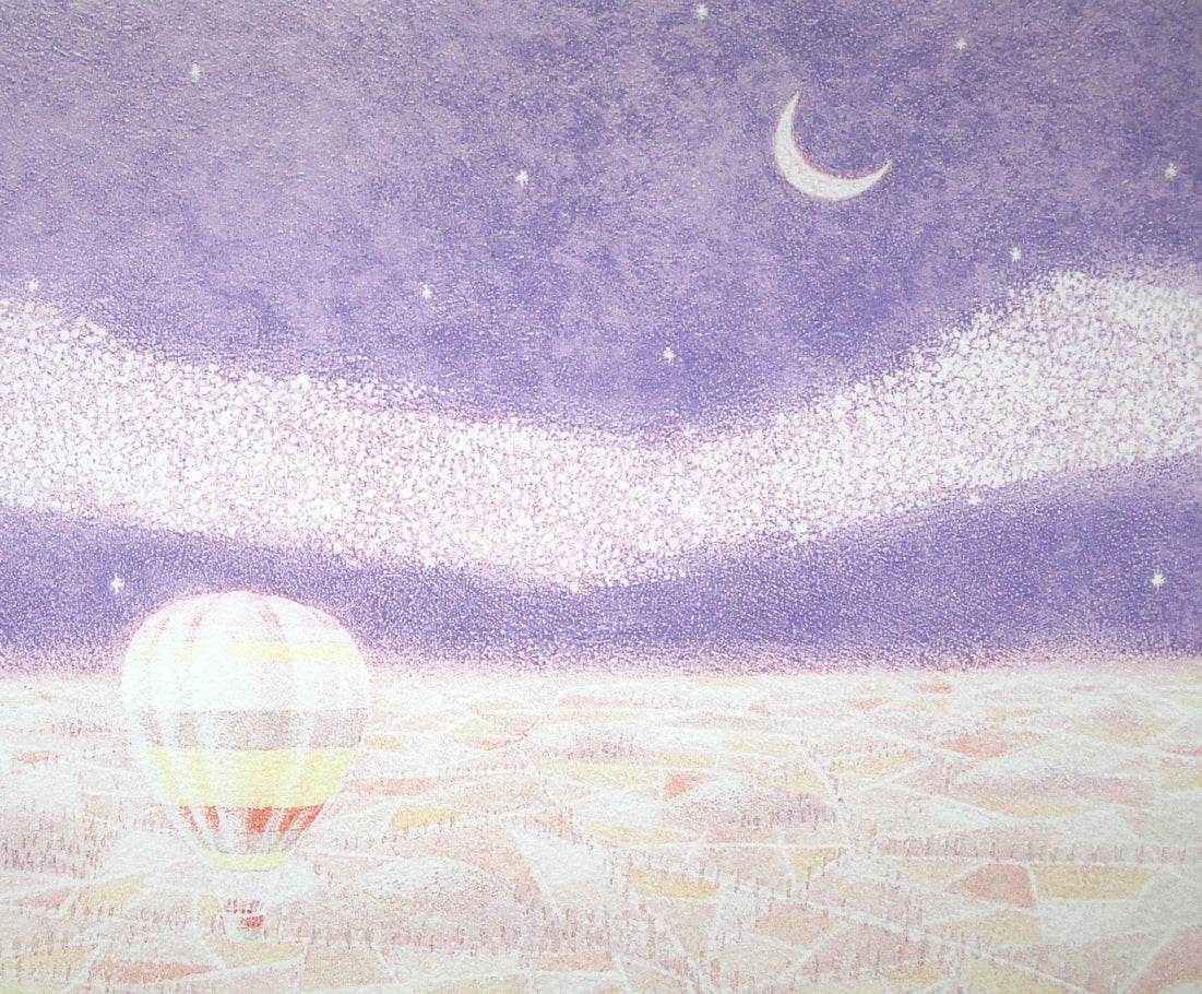 武宮秀鵬「銀河」リトグラフ 拡大画像2